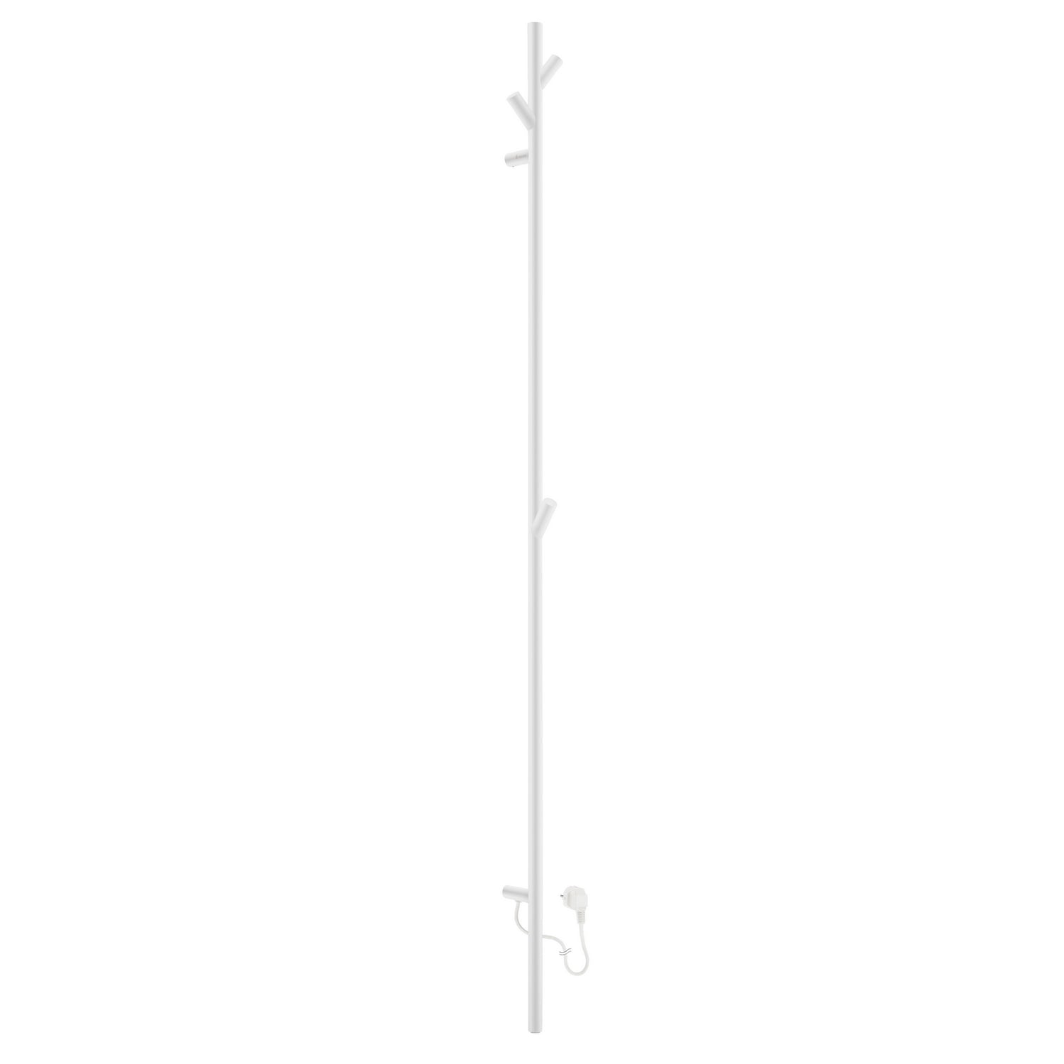FX710 Smedbo Dry Tree Electric 1720mm White Towel Warmer