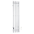 FK714 Smedbo Dry Vertical 300 x 1500mm Electric Polished Towel Warmer