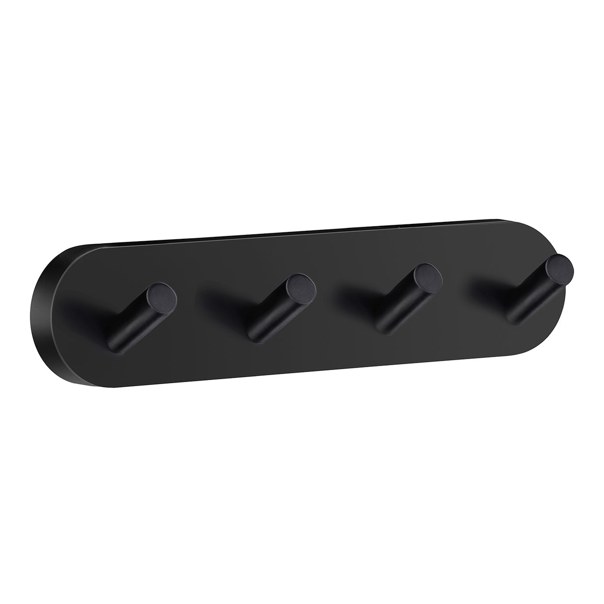 Smedbo Home Quadruple Robe Hook in Black