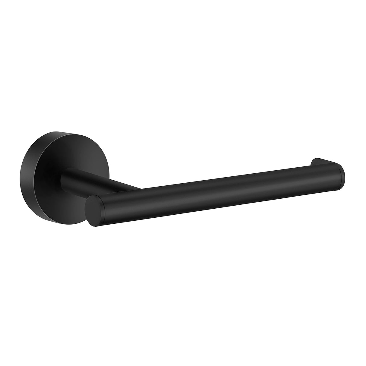 Smedbo Home Straight Toilet Roll Holder in Black