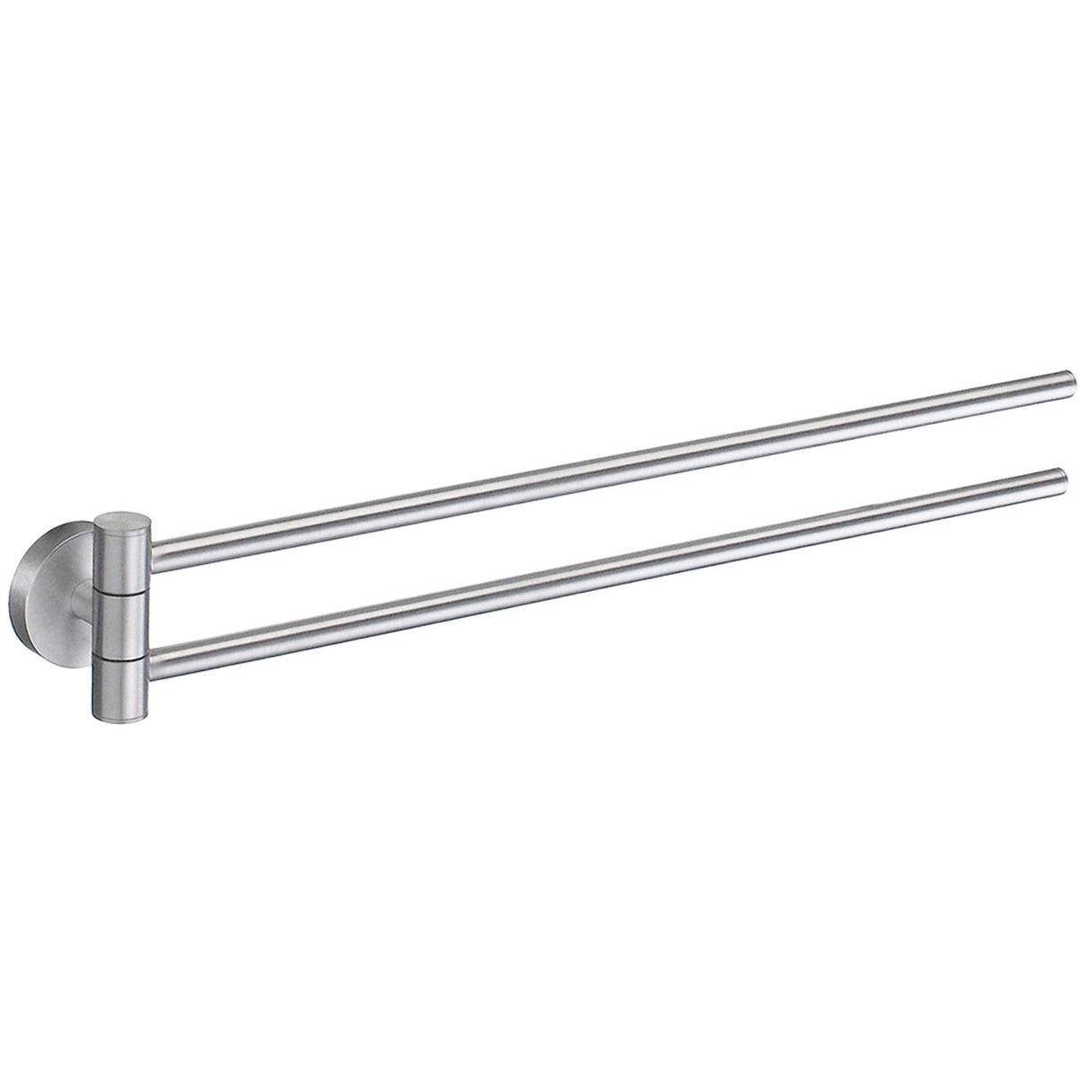 Smedbo Home Swing Arm Towel Rail in Brushed Chrome
