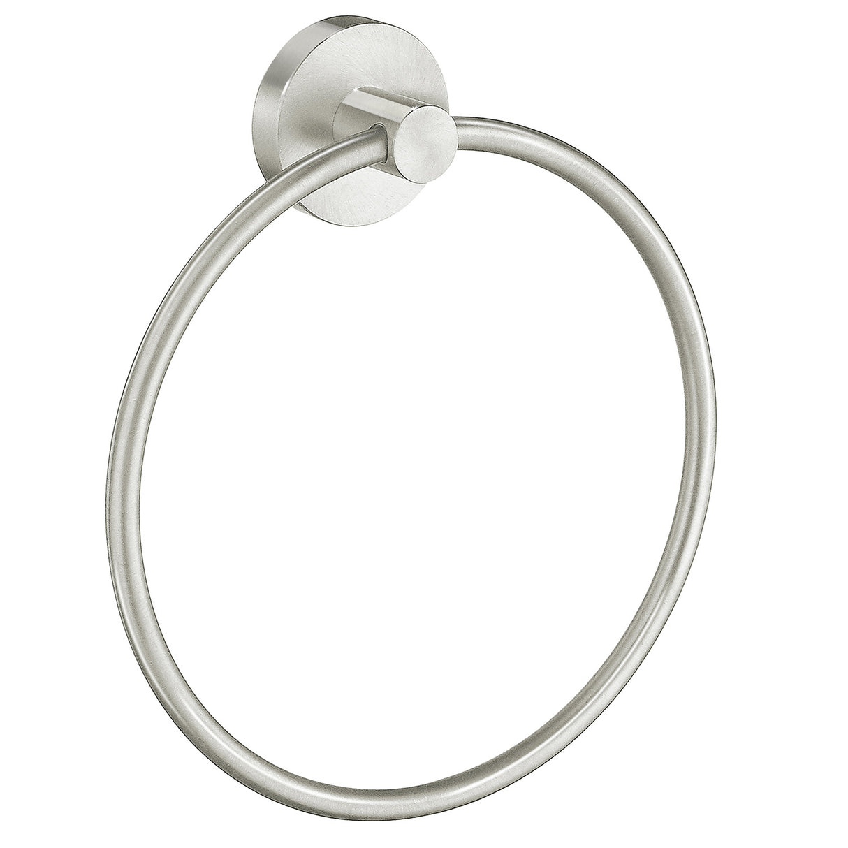 Smedbo Home Towel Ring in Brushed Nickel