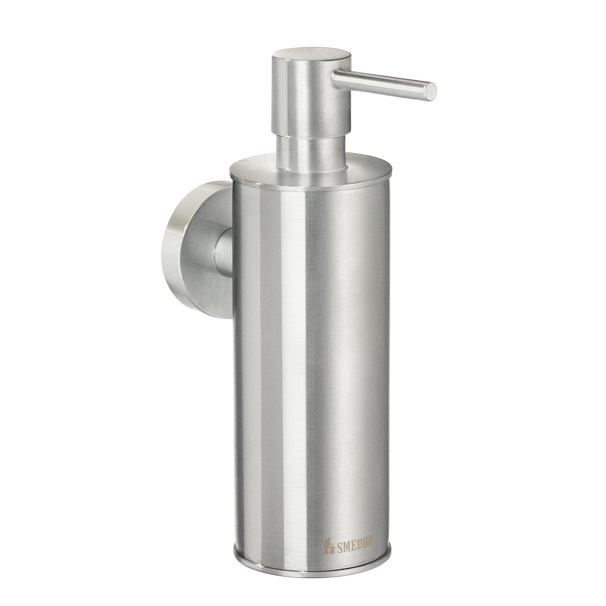 Smedbo Home Wall Mounted Soap Dispenser in Brushed Nickel
