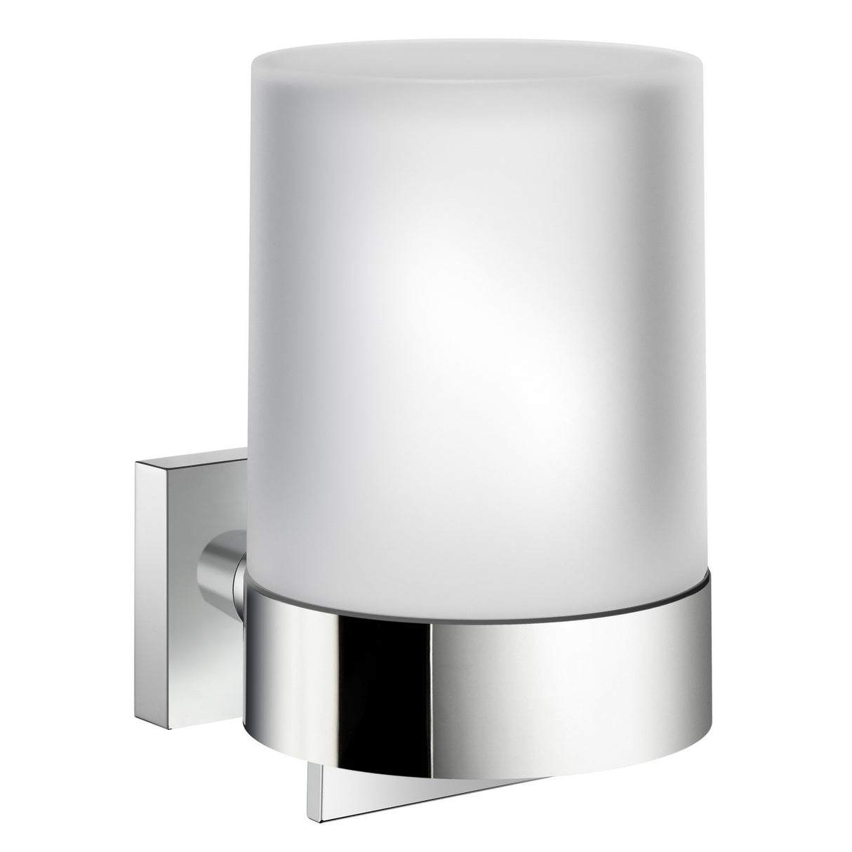 RK361 Smedbo House Glass Wall Mounted Soap Dispenser in Chrome