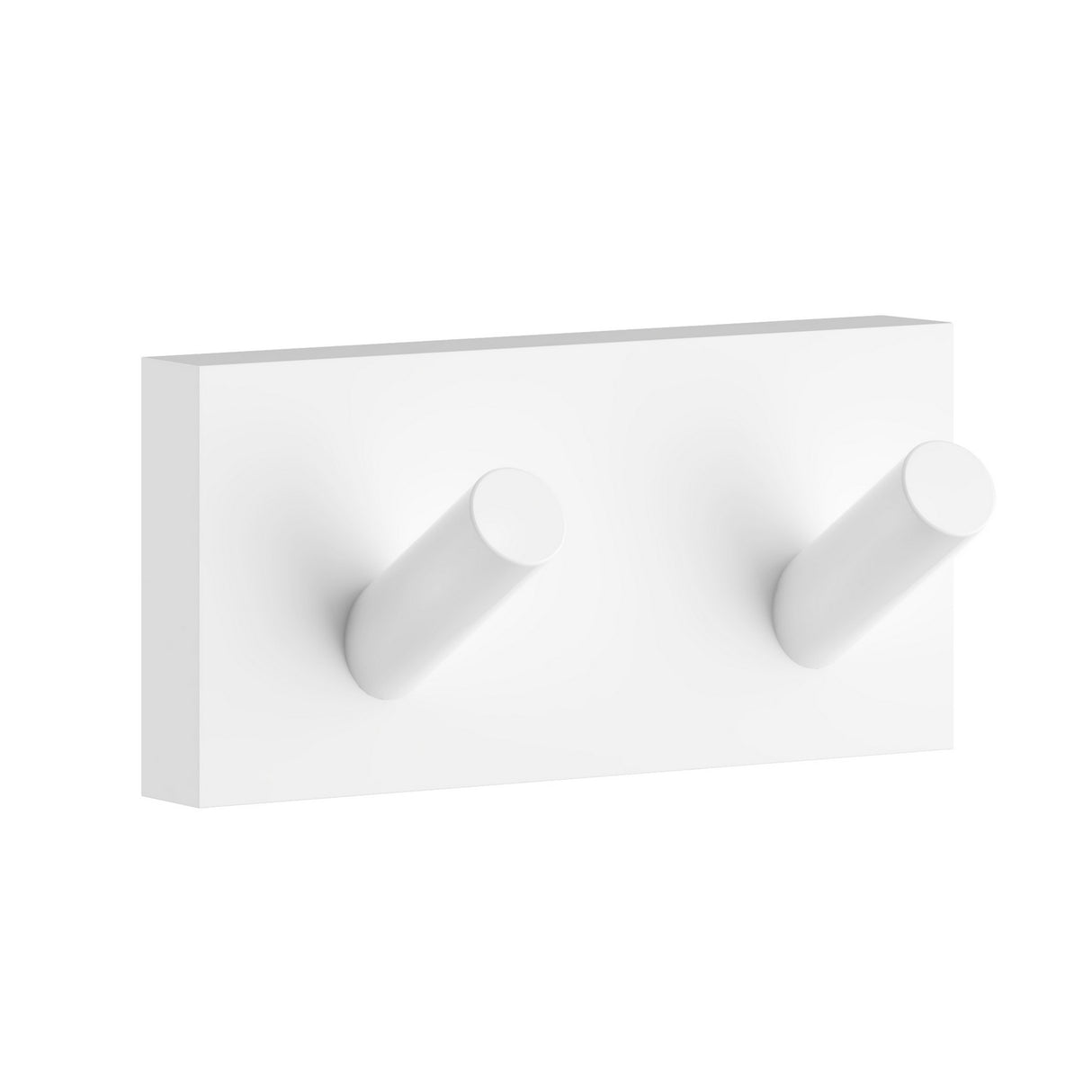 RX356 Smedbo House Matt White Double Towel Hook