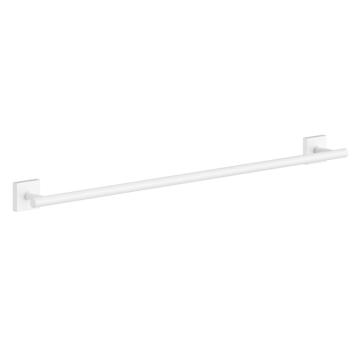 RX3464 Smedbo House Matt White Single Towel Rail