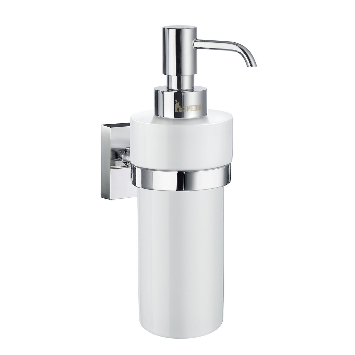 RK369P Smedbo House Wall Mounted Polished Chrome Soap Dispenser