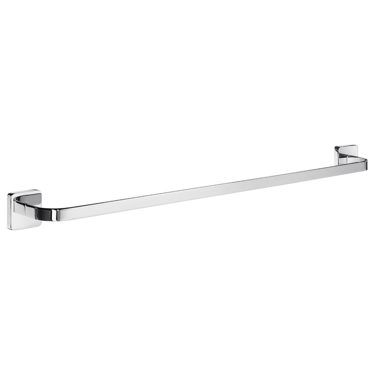 OK3464 Smedbo Ice Chrome Single Towel Rail