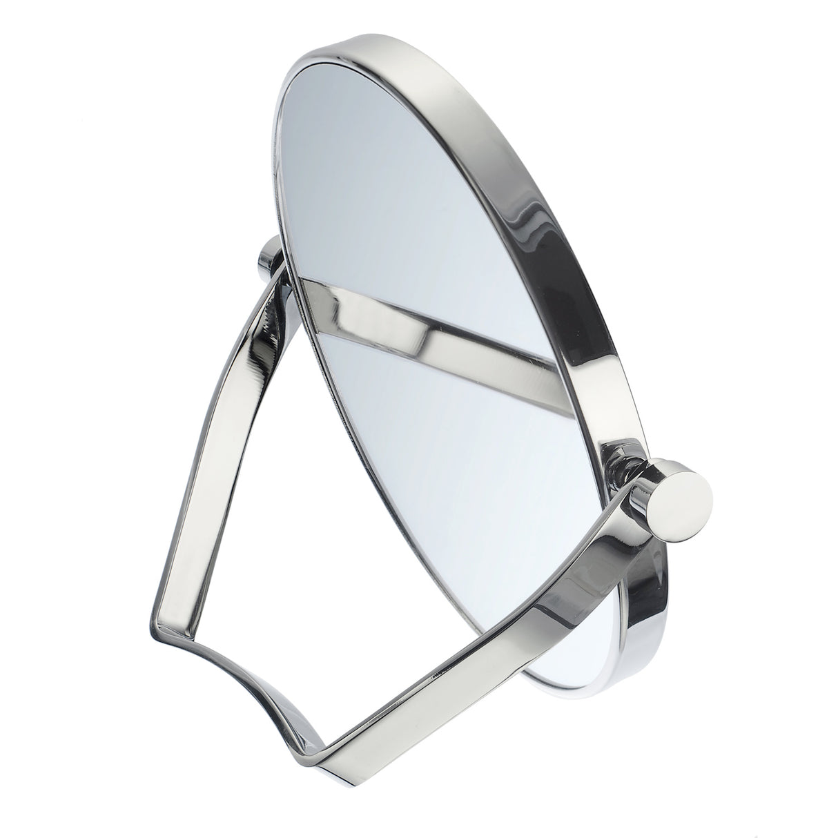 Smedbo Outline Travel Mirror with Swivel Stand in Polished Chrome 2