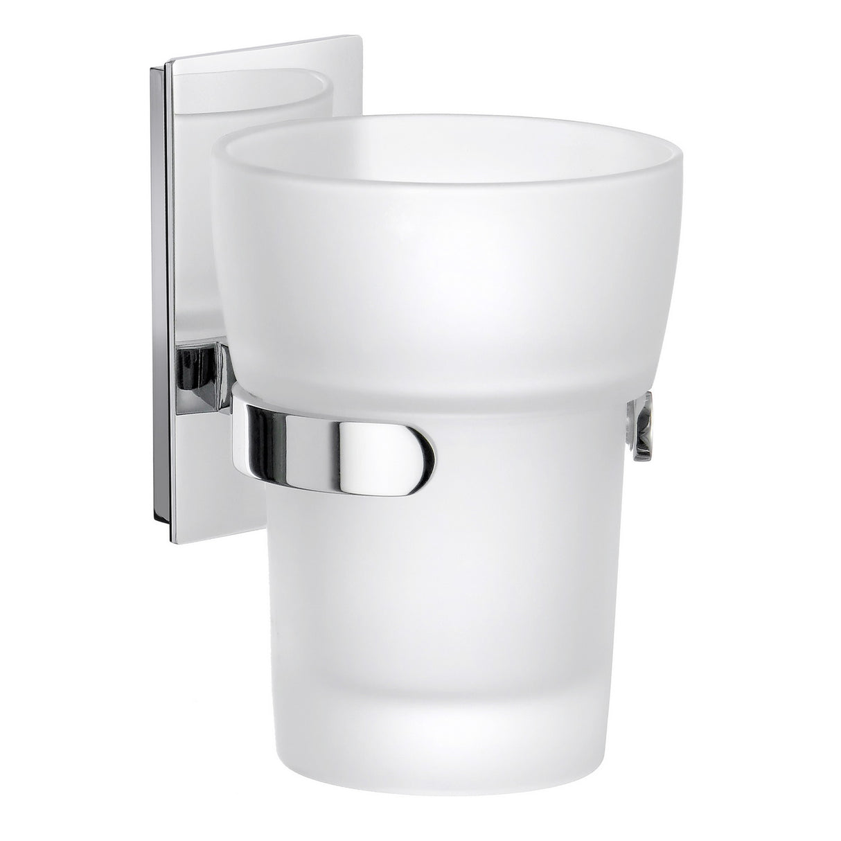 ZK343 Smedbo Pool Chrome Tumbler and Holder
