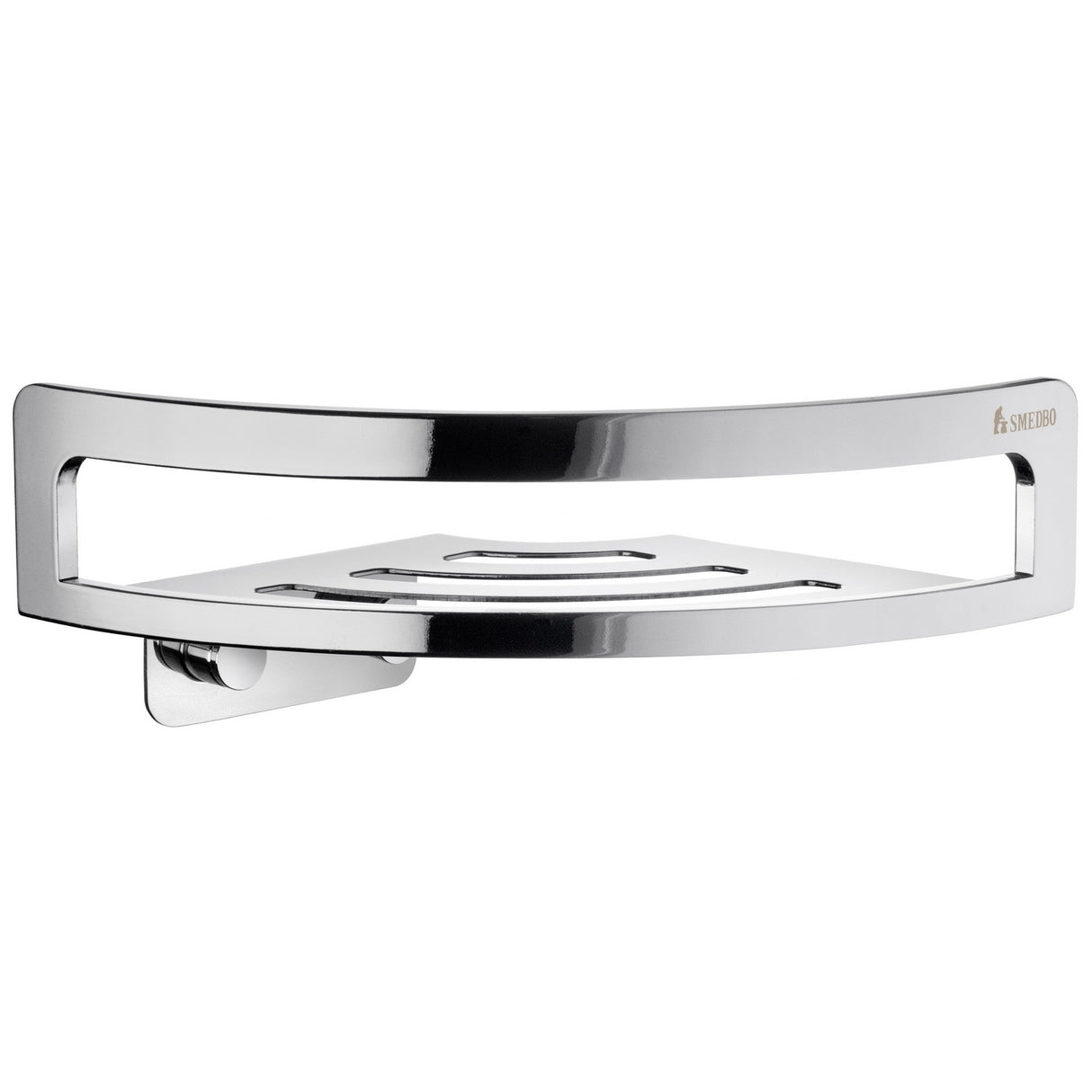 DK3055 Smedbo Sideline Chrome Corner Shower Basket