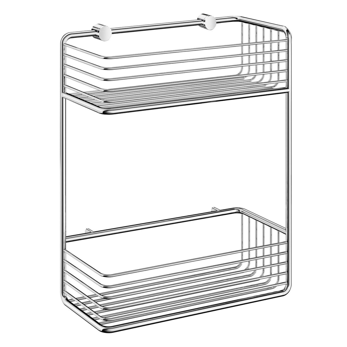 DK1111 Smedbo Sideline Chrome Double Shower Basket