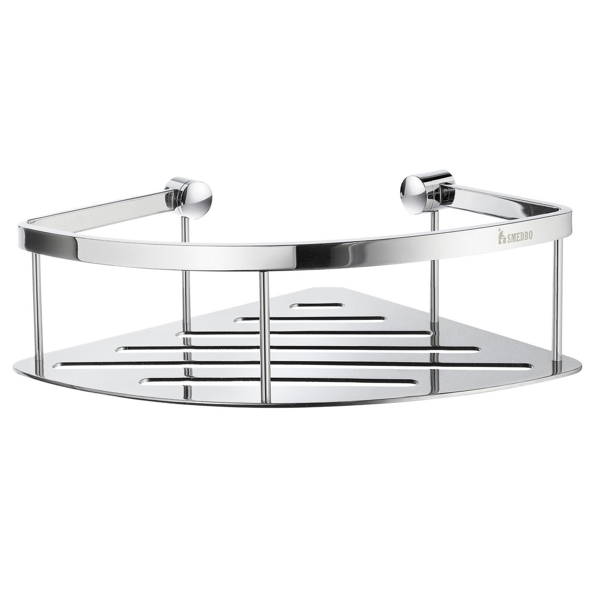DK3031 Smedbo Sideline Design Chrome Corner Shower Basket