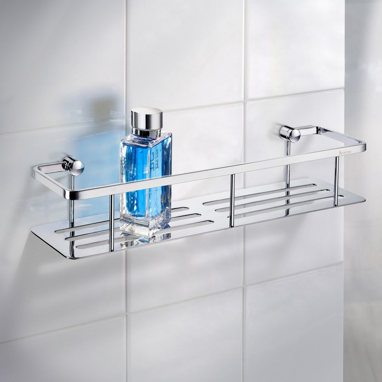 DK3005 Smedbo Sideline Design Chrome Shower Basket Lifestyle