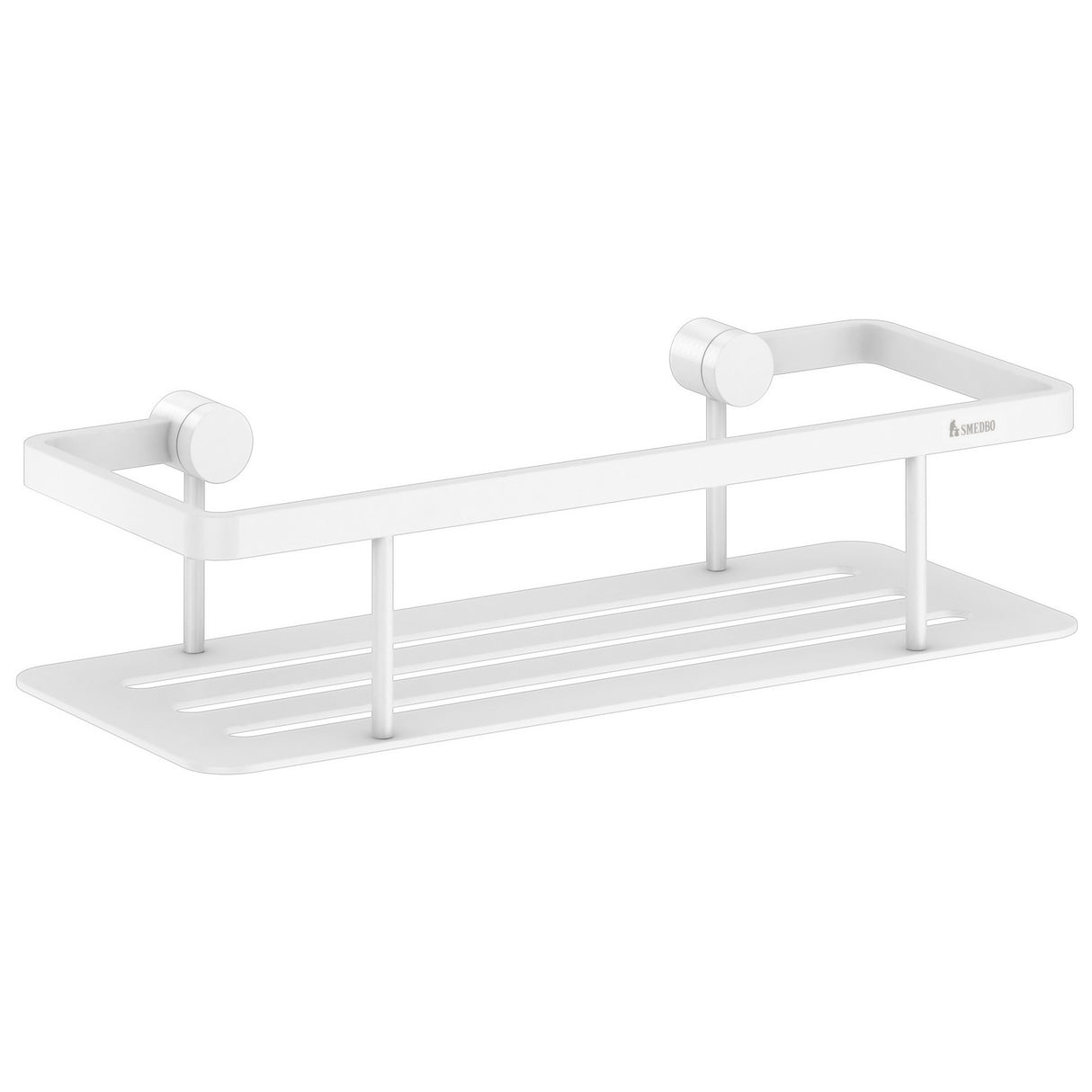 DX3001 Smedbo Sideline Matt White Shower Basket