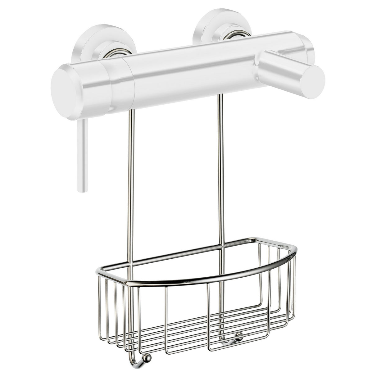 DK1048 Smedbo Sideline Shower Basket for Shower Mixer Cut Out