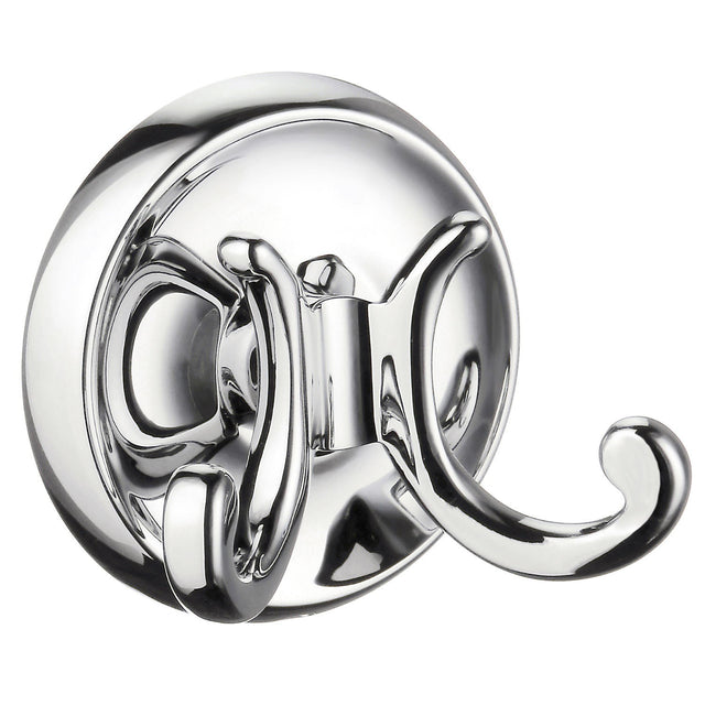 K256 Smedbo Villa Chrome Double Towel Hook