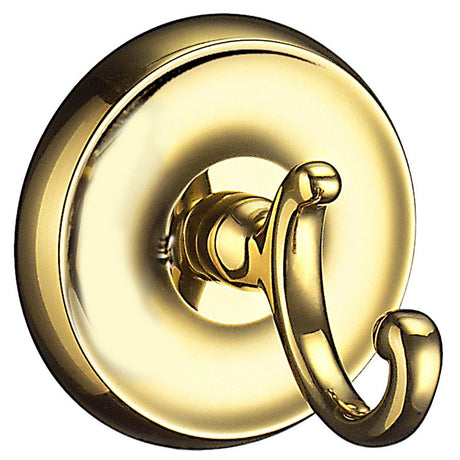 V255 Smedbo Villa Polished Brass Towel Hook