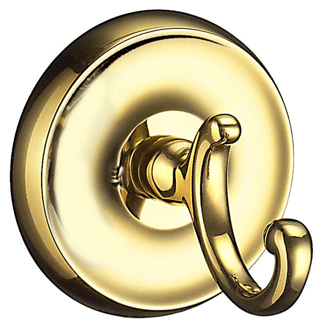 V255 Smedbo Villa Polished Brass Towel Hook
