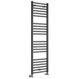 Ajax Kenwick 1600 x 500mm Straight Ladder Towel Warmer in Anthracite
