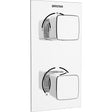 Bristan Cobalt Thermostatic Recessed Two Outlet Diverter Shower Valve