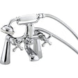 Bristan Colonial Bath Shower Mixer Tap Chrome