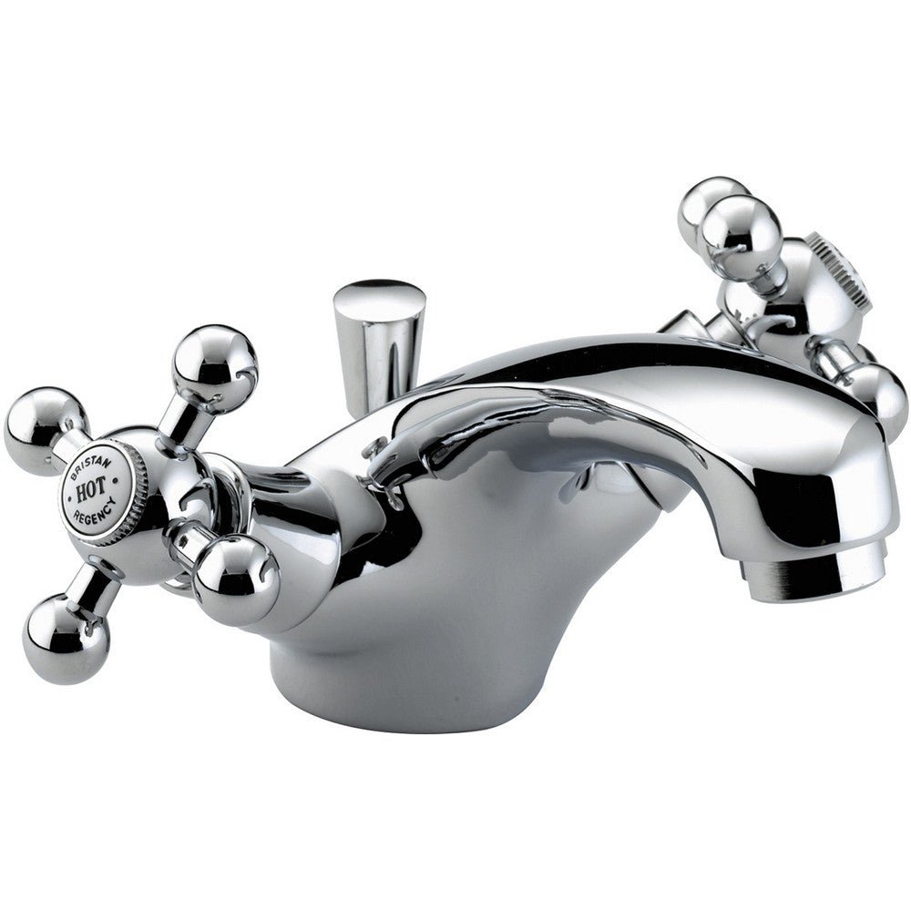 Bristan Regency Basin Mixer With Pop Up Waste Chrome