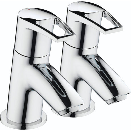 Bristan Smile Bath Taps Chrome