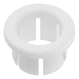 Rounded Overflow Ring in white