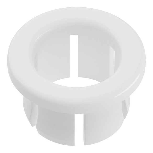Rounded Overflow Ring in white