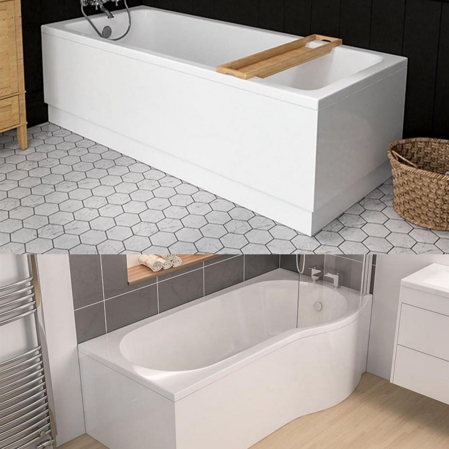 Shower Baths vs Standard Baths