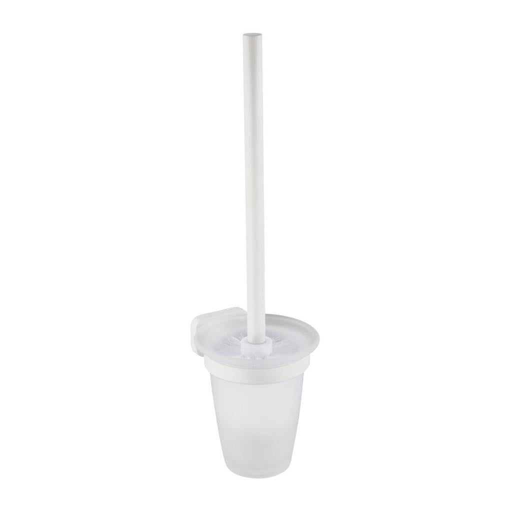 Eastbrook Asti Toilet Brush and Holder in Matt White
