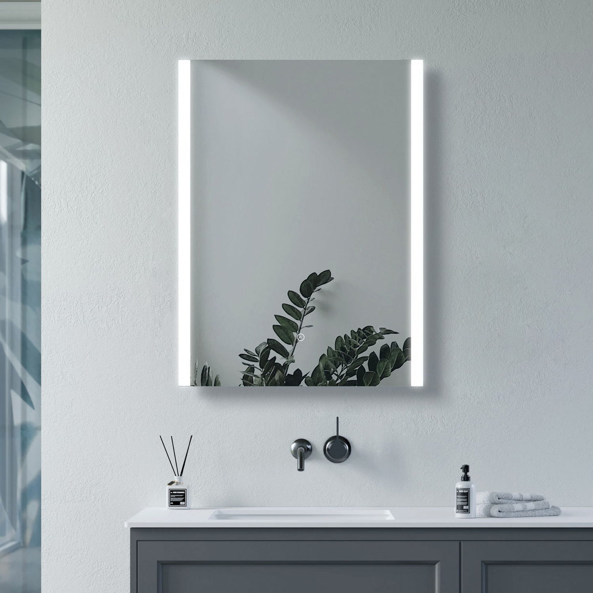 Ajax Candlesbury 500mm x 700mm Rectangular LED Mirror