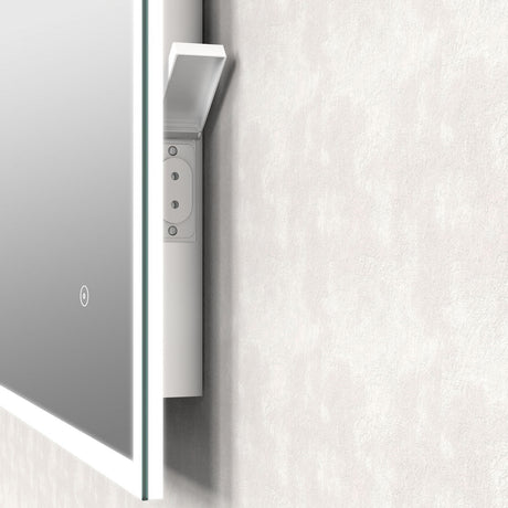 Ajax Crossland 600mm x 800mm Rectangular LED Mirror