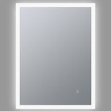 Ajax Crossland 600mm x 800mm Rectangular LED Mirror