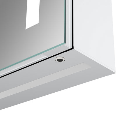Ajax Tintern 600mm Double Door LED Mirrored Bathroom Cabinet