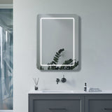 Ajax Calver 500mm x 700mm Rectangular LED Mirror
