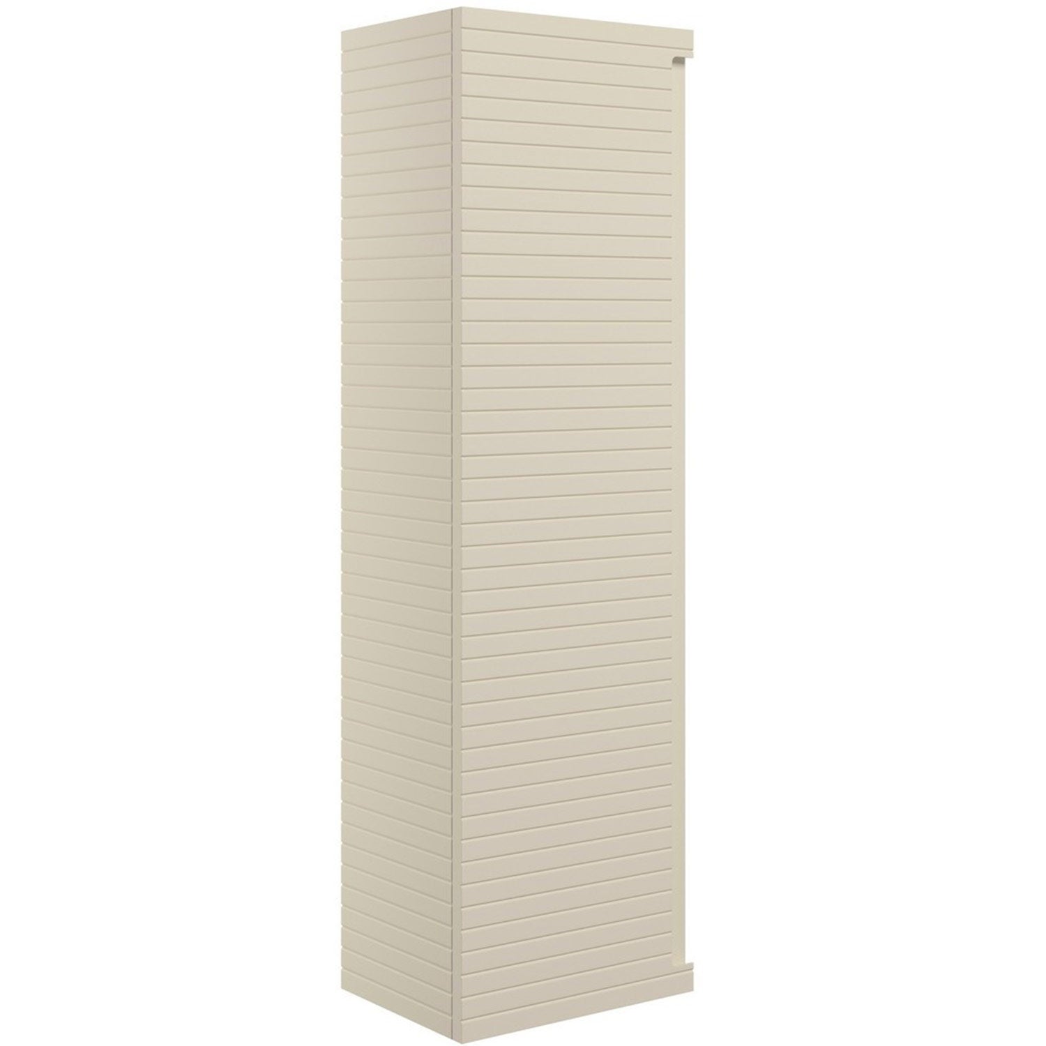 Ajax Barnoldby 350mm Wall Hung Tall Storage Unit in Matt Cotton