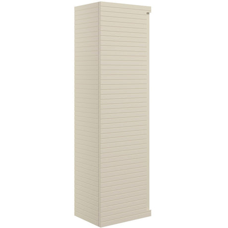 Ajax Barnoldby 350mm Wall Hung Tall Storage Unit in Matt Cotton