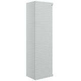 Ajax Barnoldby 350mm Wall Hung Tall Storage Unit in Matt Mineral Grey