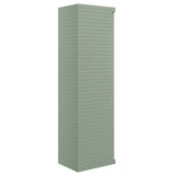 Ajax Barnoldby 350mm Wall Hung Tall Storage Unit in Matt Willow Green