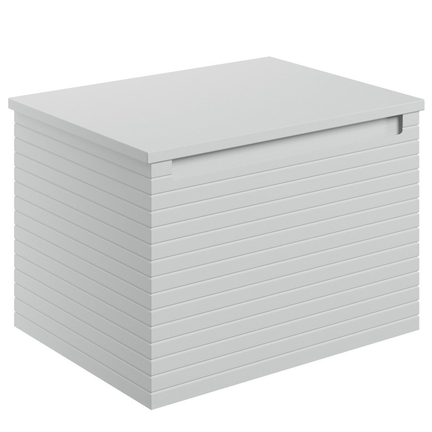 Ajax Barnoldby 600mm Wall Hung Vanity Unit with Worktop in Matt Mineral Grey