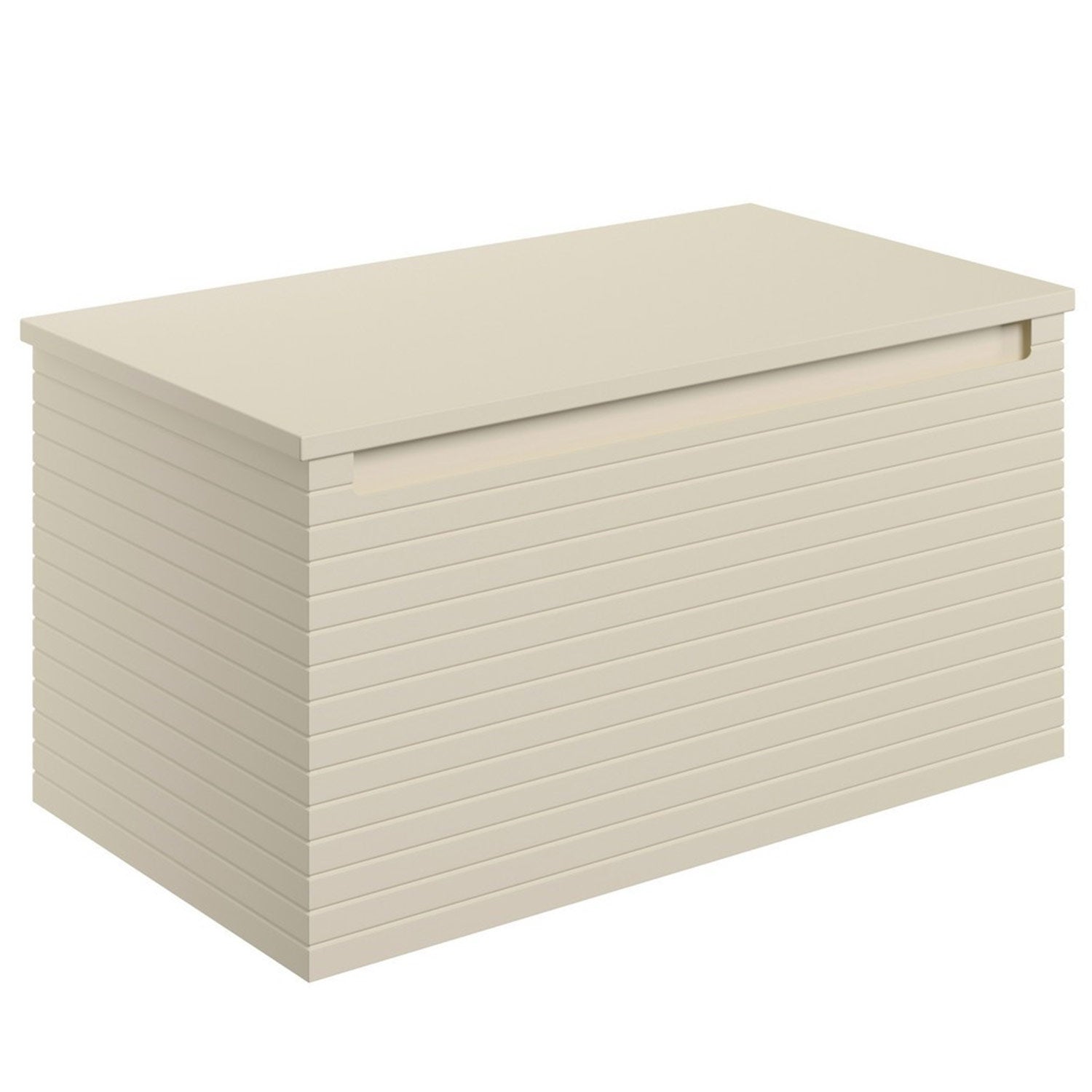 Ajax Barnoldby 800mm Wall Hung Vanity Unit with Worktop in Matt Cotton