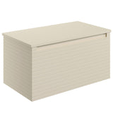 Ajax Barnoldby 800mm Wall Hung Vanity Unit with Worktop in Matt Cotton