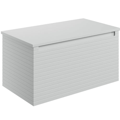 Ajax Barnoldby 800mm Wall Hung Vanity Unit with Worktop in Matt Mineral Grey