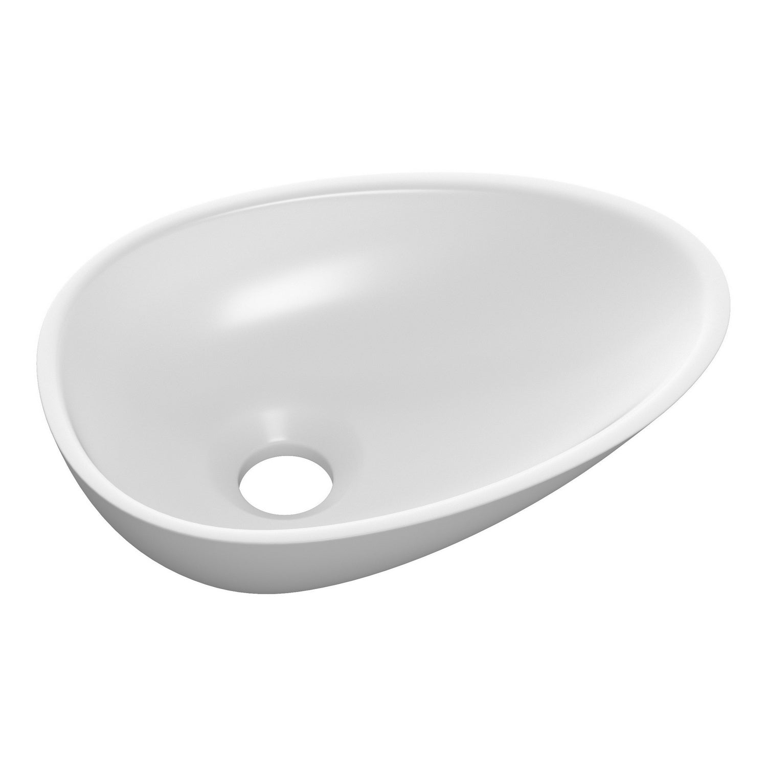 Ajax Barton White 320mm Mini Countertop Basin