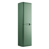 Ajax Ferriby 350mm Wall Hung Tall Storage Unit in Matt Sage Green