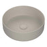 Ajax Hainton 355mm Round Ceramic Countertop Basin lifestyle latte
