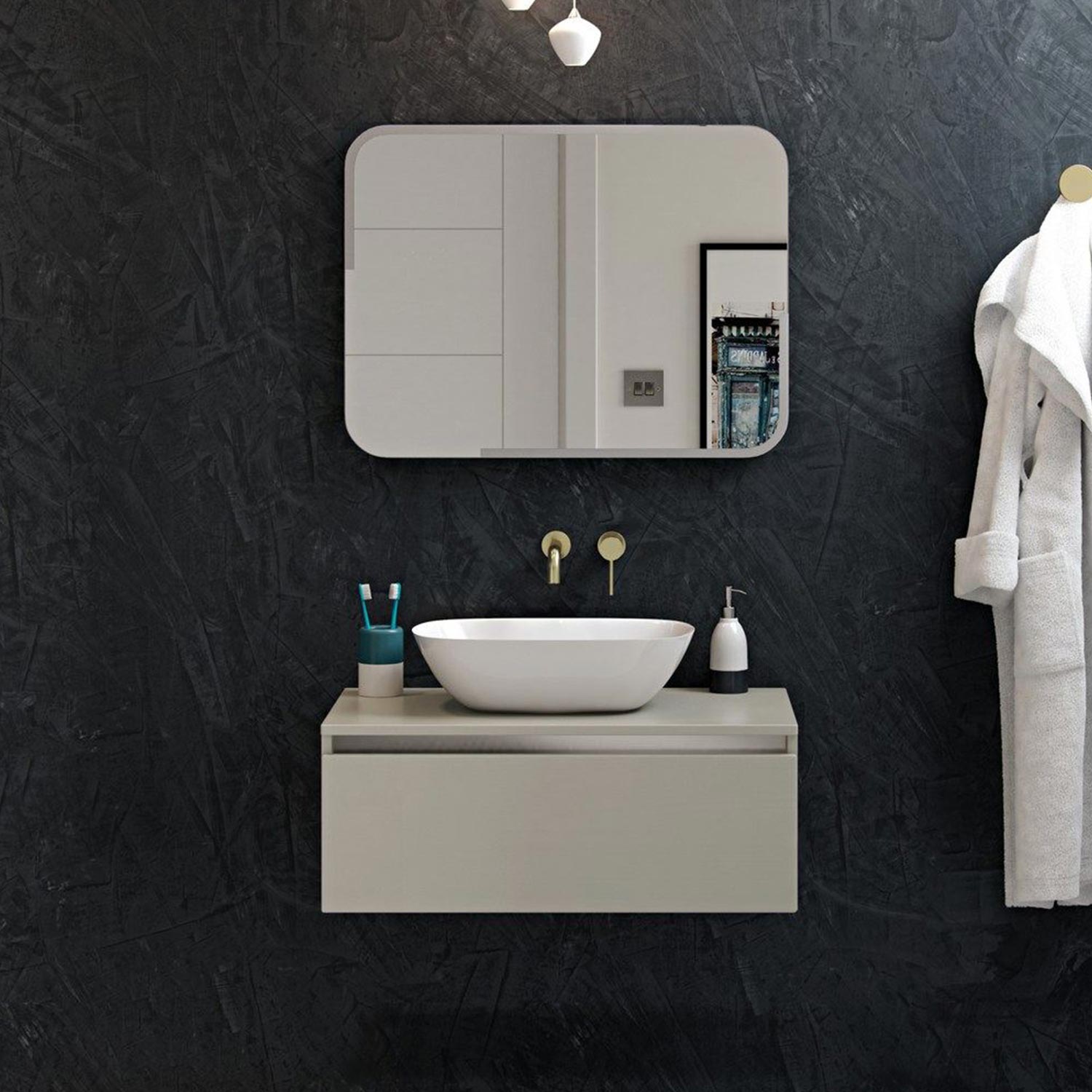 Ajax Keelby Countertop Basin lifestyle