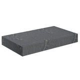 Ajax Kelsey Wall Hung 800mm Basin Shelf grey marble